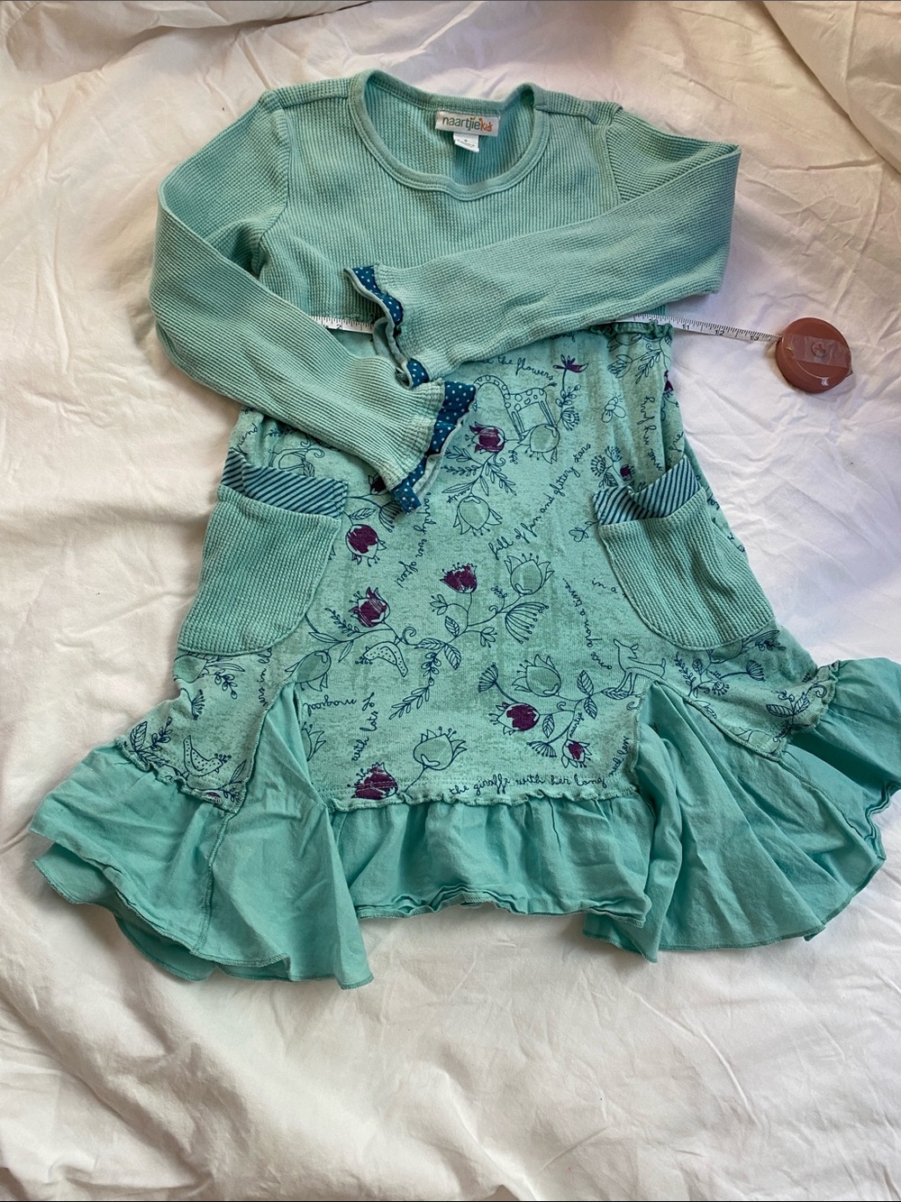 naartjie Kids Seafoam Waffle Knit Top - Picture 4 of 6
